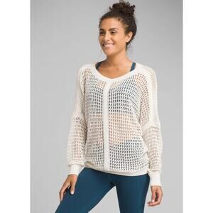 PRANA Womens Size Small Sharla Sweater Hemp Cotton Blend Oversize Slouchy Dolman